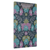 Dunkelblau, grün und Lila Klemmbrett (Rechts)