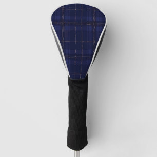 Dunkelblau Kariert – Klassisches Zeitloses Design Golf Headcover