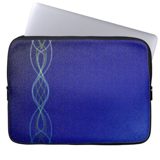 Dunkelblau Laptopschutzhülle (Vorderseite)