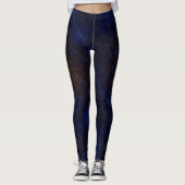 Dunkelblau Leggings (Vorderseite)
