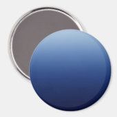 Dunkelblau Magnet (Vorderseite/Rückseite)