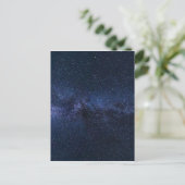 Dunkelblau-Milchstraße Universe-Sterne-Muster Postkarte (Stehend Vorderseite)