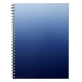 Dunkelblau Notizblock (Vorderseite)