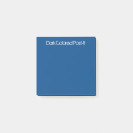 Dunkelblau Post-it Klebezettel