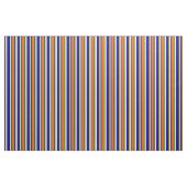 Dunkelblau, Schokolade, hellgrün und hellgelb Stoff (Fat Quarter (45,7 x 55,9 cm))