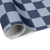 Dunkelblau und hellblau geschenkpapier (Rolleneckpunkt)