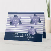 Dunkelblau und hellblau karte (Vorderseite)