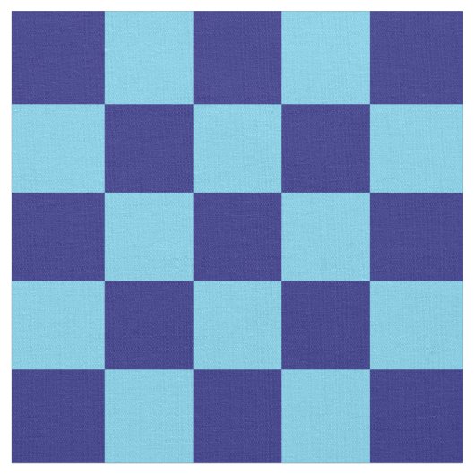 Dunkelblau und hellblau - Prüfmuster Stoff (Nahaufnahme)