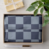 Dunkelblau und hellblau seidenpapier (Geschenk)