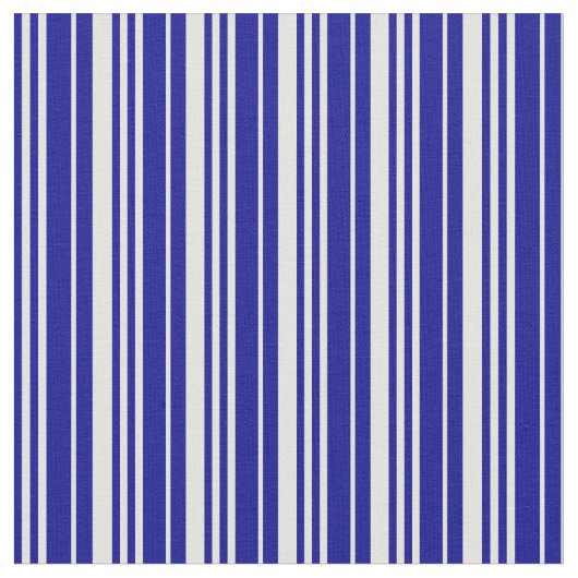 Dunkelblau und hellzykfarbene Linien Stoff (Nahaufnahme)