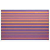 Dunkelblau und korallenfarbenes Muster Stoff (Fat Quarter (45,7 x 55,9 cm))