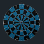Dunkelblau und schwarz dartscheibe<br><div class="desc">Dunkelblaue und schwarze Dartscheibe</div>