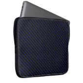 Dunkelblau und schwarz laptopschutzhülle (Vorne Rechts)