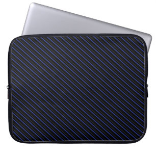 Dunkelblau und schwarz laptopschutzhülle