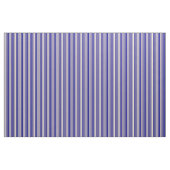 Dunkelblau und Tan farbiges Streifenmuster Stoff (Yard (91,4 cm))