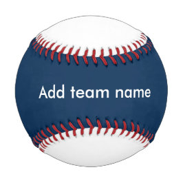 Dunkelblau und weiß baseball