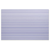 Dunkelblau und Weiß gestreiftes Muster Stoff (Fat Quarter (45,7 x 55,9 cm))
