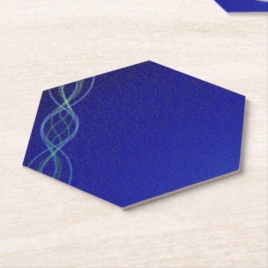 Dunkelblau Untersetzer (angewinkelt)