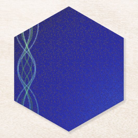 Dunkelblau Untersetzer (Vorderseite)