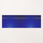 Dunkelblau Yogamatte (Vorderseite (Horizontal))