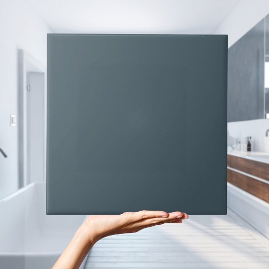 Dunkelblaue Asche Graue, solide Farbtafel Fliese