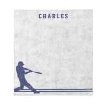 Dunkelblaue Baseball-Silhouette mit personalisiert