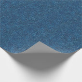 Dunkelblaue Denim-Beschaffenheit Geschenkpapier (Ecke)
