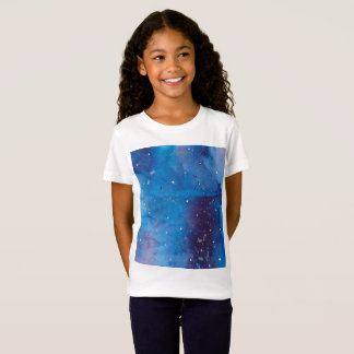 Dunkelblaue Galaxie T-Shirt