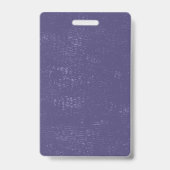 dunkelblaue Hintergrund-Logo-Vorlage Mitarbeiter Ausweis (Rückseite)