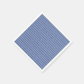 Dunkelblaue Indigo Glitter Style horizontale Strei Serviette (Ecke)