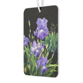 Dunkelblaue Irisblüten Autolufterfrischer (Links)