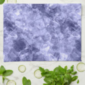 Dunkelblaue Krummlinge Geschirrtuch (Gefaltet)