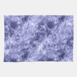 Dunkelblaue Krummlinge Geschirrtuch