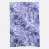 Dunkelblaue Krummlinge Geschirrtuch (Vertikal)