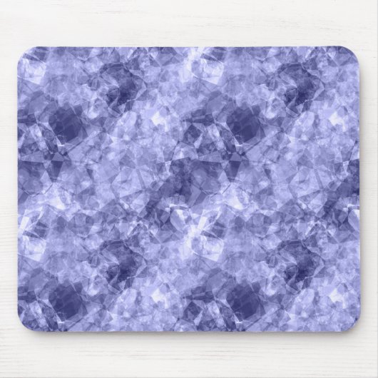 Dunkelblaue Krummlinge Mousepad (Vorne)