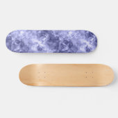 Dunkelblaue Krummlinge Skateboard (Horizontal)