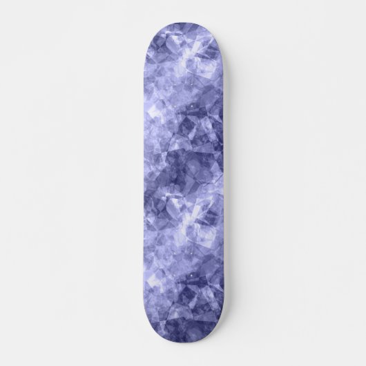 Dunkelblaue Krummlinge Skateboard (Vorne)