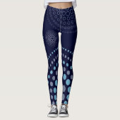 Dunkelblaue Leggings-Hose Leggings (Vorderseite)