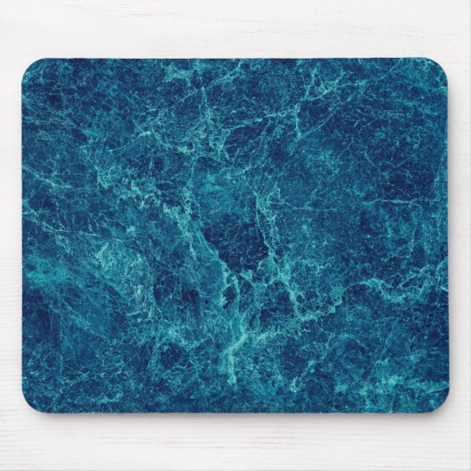 dunkelblaue Marmorstruktur Mousepad (Vorne)