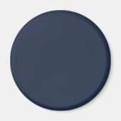 Dunkelblaue Mitternachtsmagnet Magnet (Vorne)