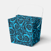 Dunkelblaue Rose Geschenkschachtel (Vorderseite)