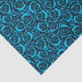 Dunkelblaue Rose Seidenpapier (Ausschnitt)