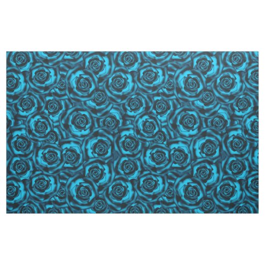 Dunkelblaue Rose Stoff (Fat Quarter (45,7 x 55,9 cm))