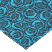 Dunkelblaue Rose Tischdecke (Schrägansicht)