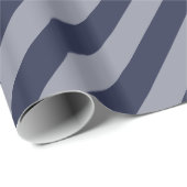 Dunkelblaue Schattierungen festlich klassisch gest Geschenkpapier (Rolleneckpunkt)