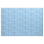 Dunkelblaue Schmetterlinge, himmelblauer Hintergru Stoff (Yard (91,4 cm))