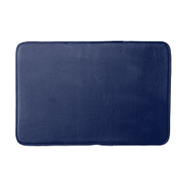 Dunkelblaue Solid-Farbe Badematte