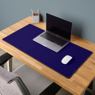 Dunkelblaue, solide Farbtafel Schreibtischunterlage