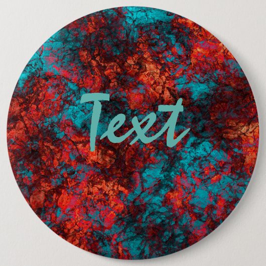 Dunkelblaue Textur aus Wildledergranit Button (Vorderseite)