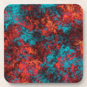 Dunkelblaue Textur aus Wildledergranit Getränkeuntersetzer